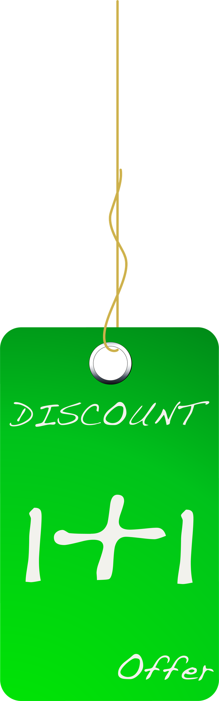 ecological energy saving green tag for promoting sustainable discount offers and eco-friendly shopping