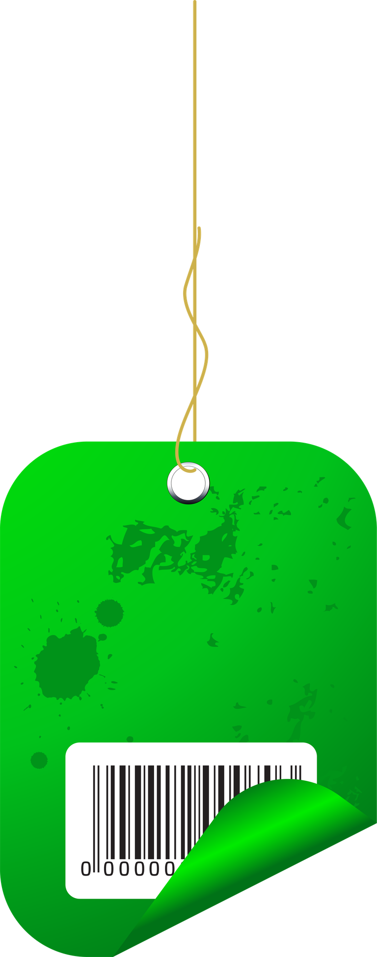 ecological energy saving green tag for sustainable products and eco-friendly practices