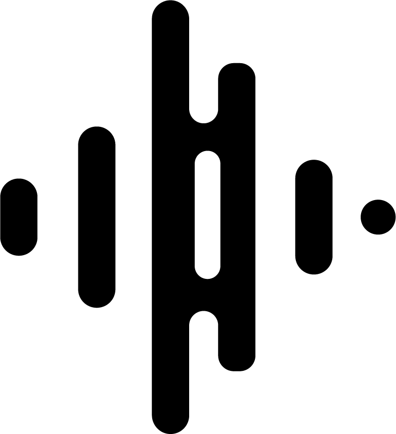 editable flat music icon black white