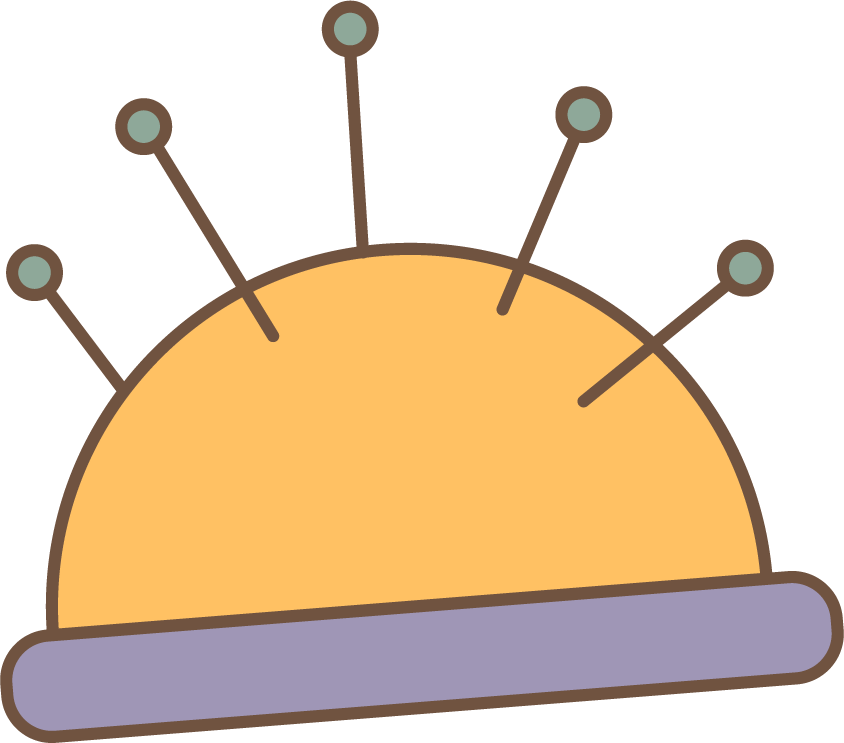 embroidery frame and sewing tools