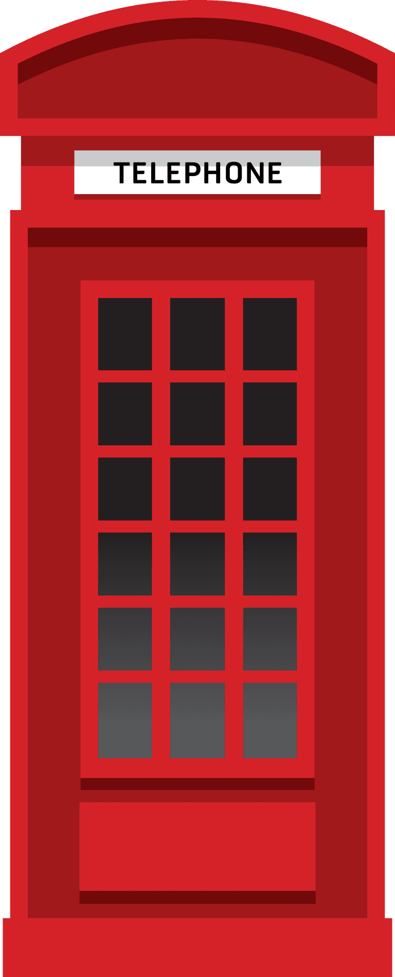 england tourism elements vector featuring iconic red telephone booth for travel enthusiasts