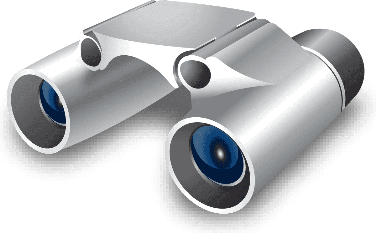 exquisite commercial icon vector showcasing sleek binoculars for enhanced viewing experiences outdoors