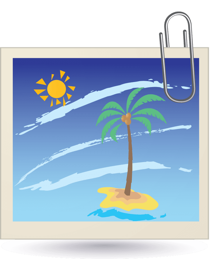 exquisite technology icon vector for summer relaxation with vibrant palm tree and sun