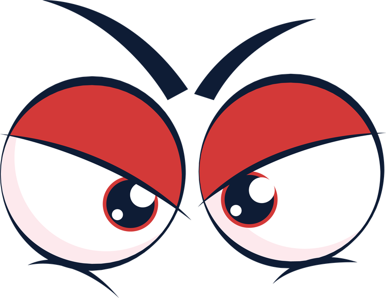 eyes set of cute cartoon eyes