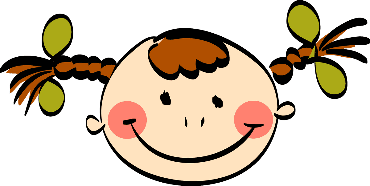 funny kids face cartoon styled with bright colors and a cheerful expression for playful themes
