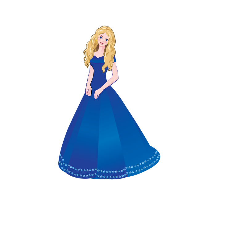 fairy beautiful princess vector