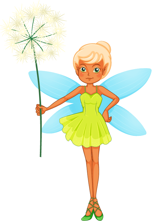 fairy set medieval character with vibrant wings and magical flower staff for whimsical storytelling