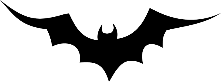 falling child icon bat silhouette