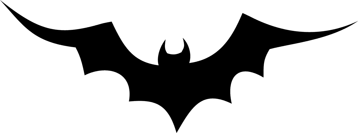 falling child icon bat silhouette