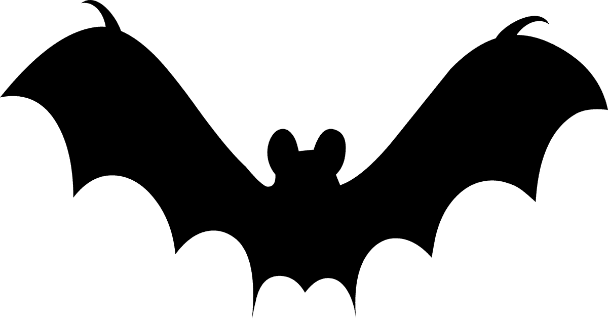 falling child icon bat silhouette