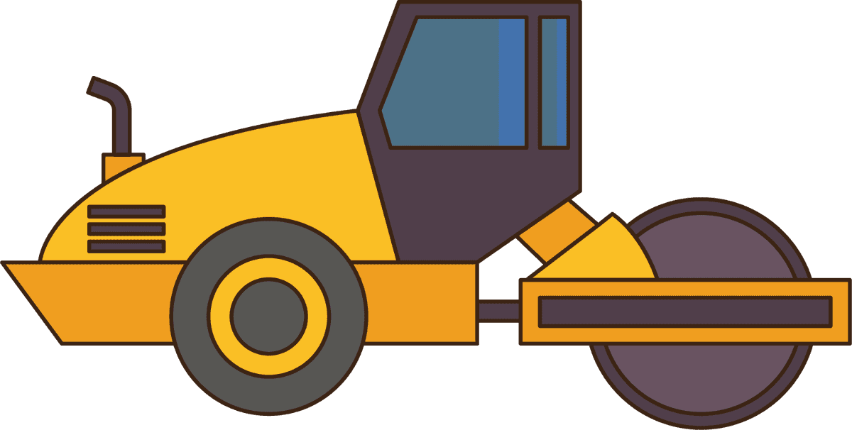 farming harvesting and agriculture with a modern roller for efficient soil preparation