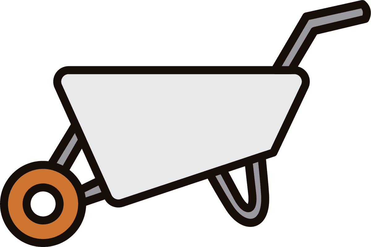 farming harvesting and agriculture wheelbarrow illustration for efficient gardening tasks