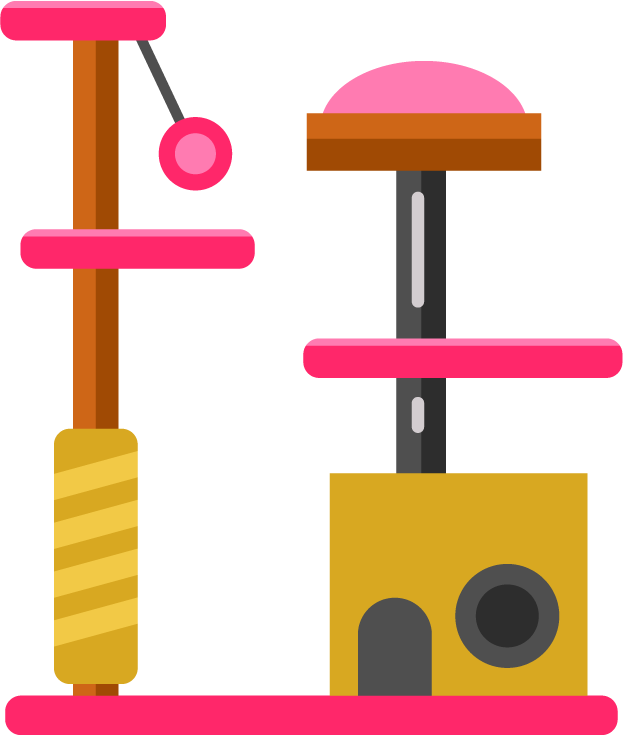 flat farming and agricultural elements illustration