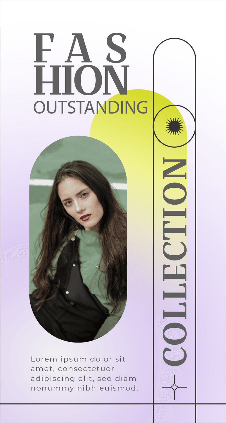 fashion new style promotion instagram post template