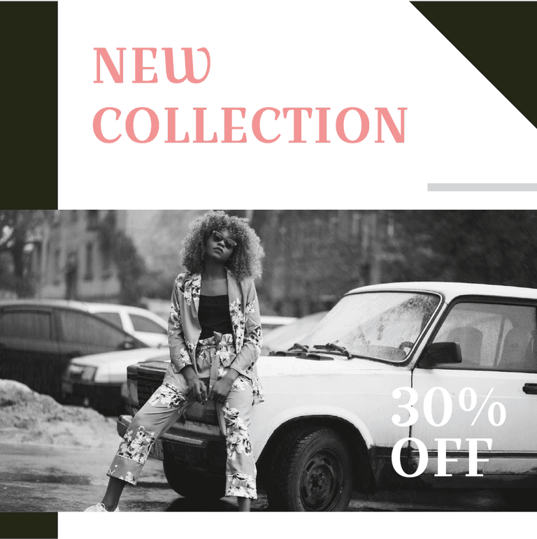 fashion sale promotions for trendy clothing collections and seasonal discounts
