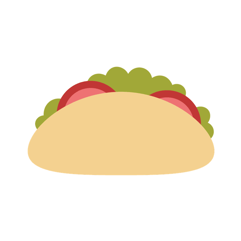vibrant meal illustrations featuring classic fast food items for menus and promotional materials
