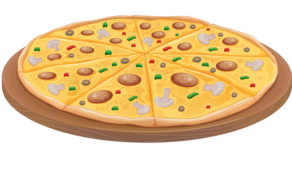 fastfood illustration of a of food
