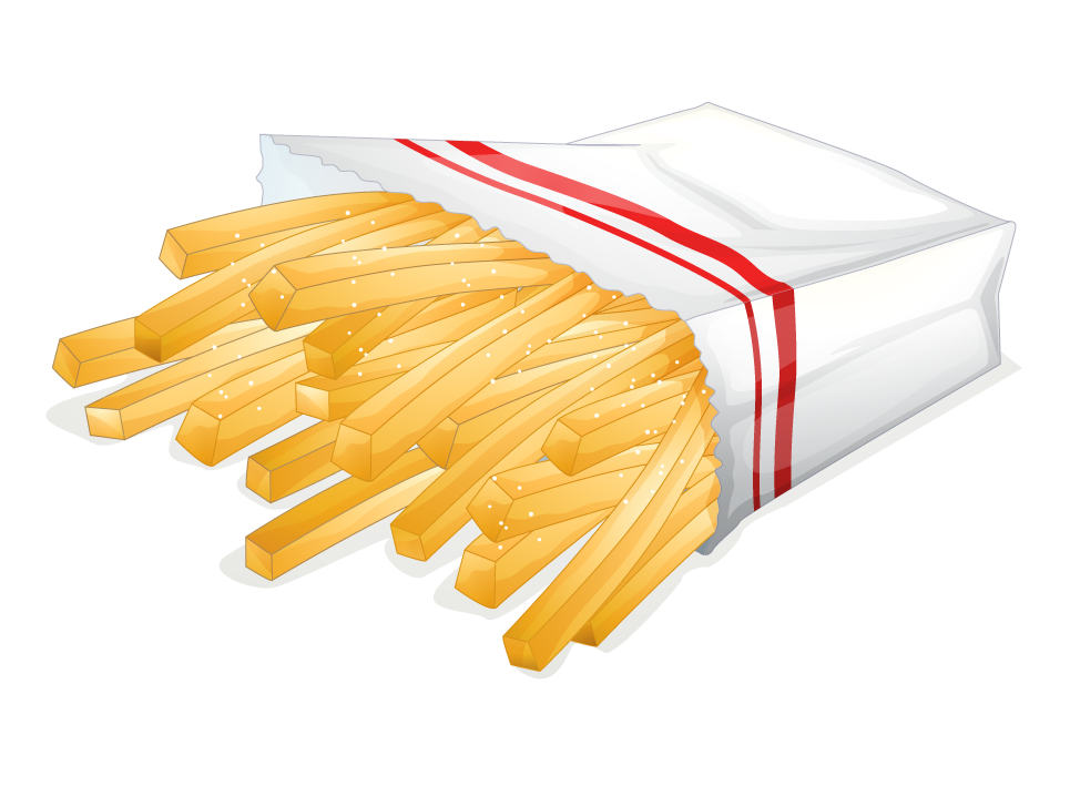 fastfood illustration of a of food