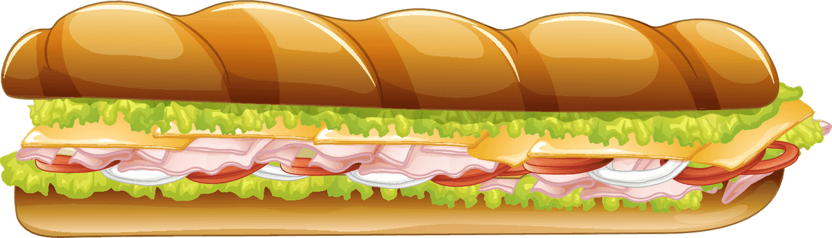 fastfood illustration of a of food
