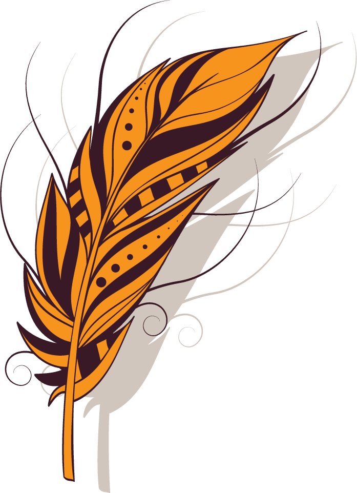 feather icons colorful classical softy sketch