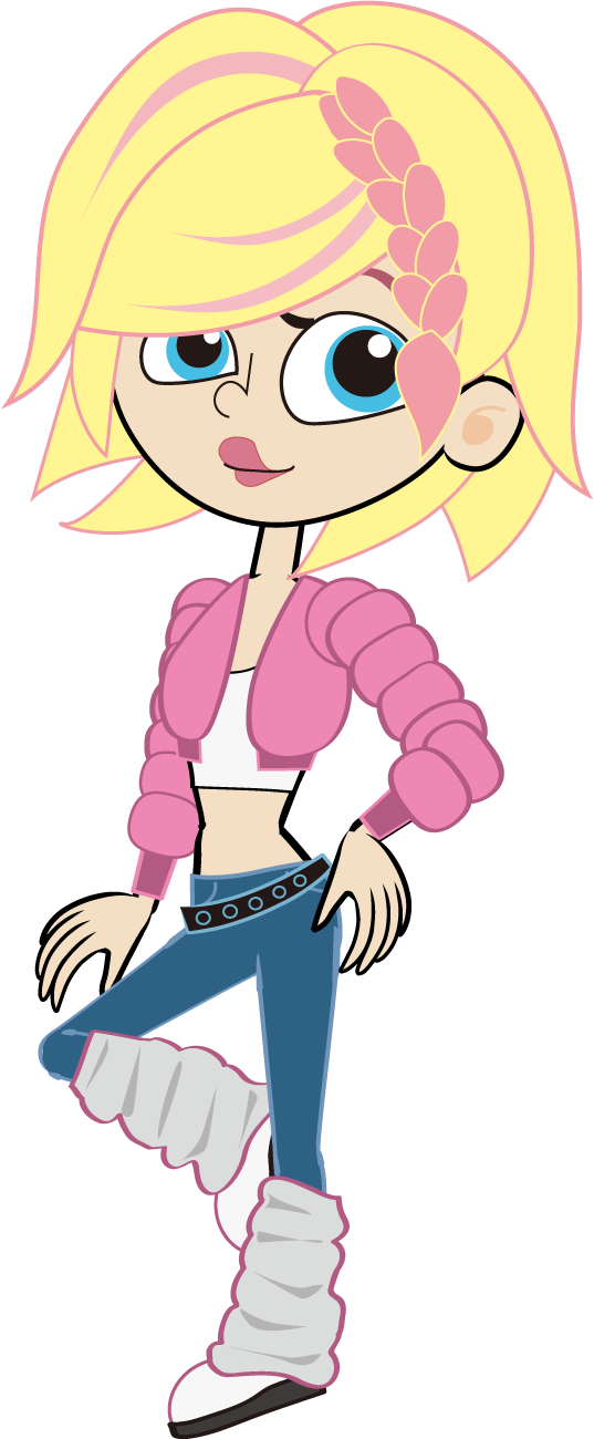 female characters ai ampeps formats in playful cartoon style for diverse storytelling