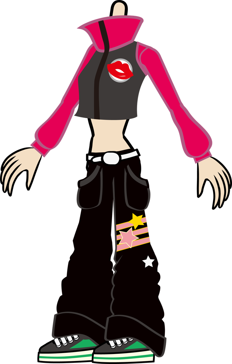 female characters ai ampeps formats for trendy urban style representation