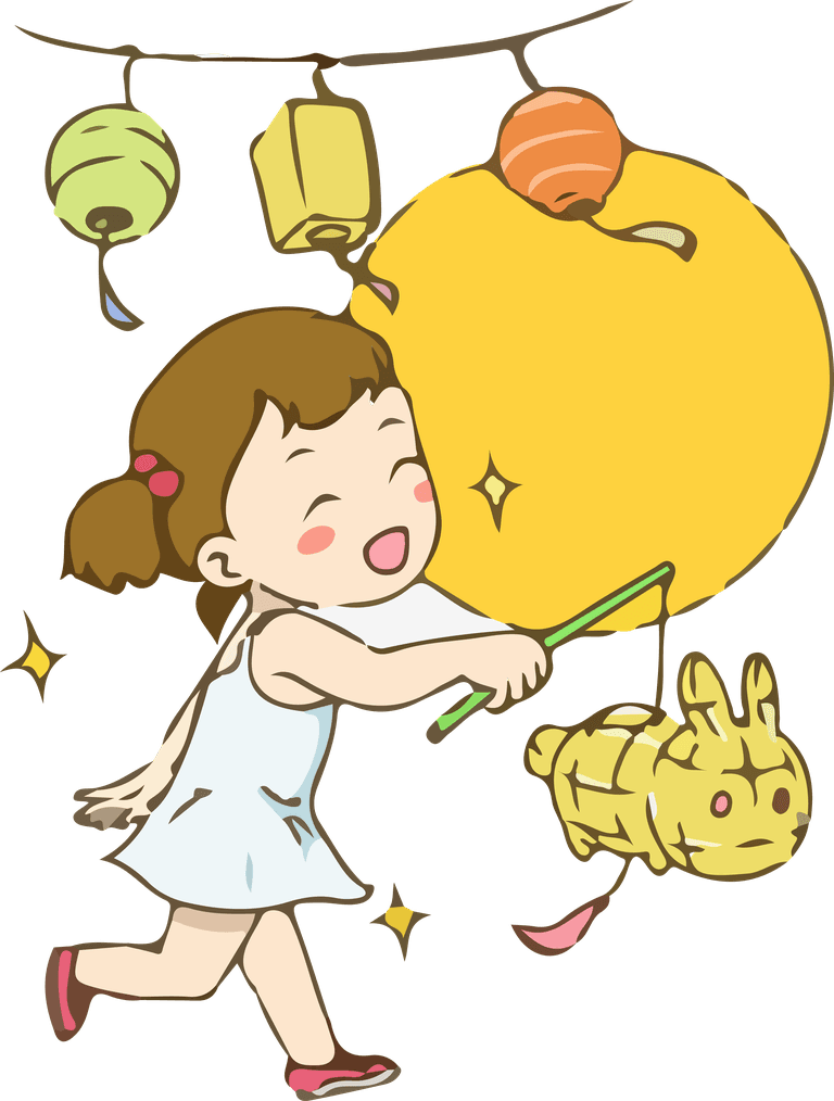 festival moon moon cake lantern happy mid autumn festival