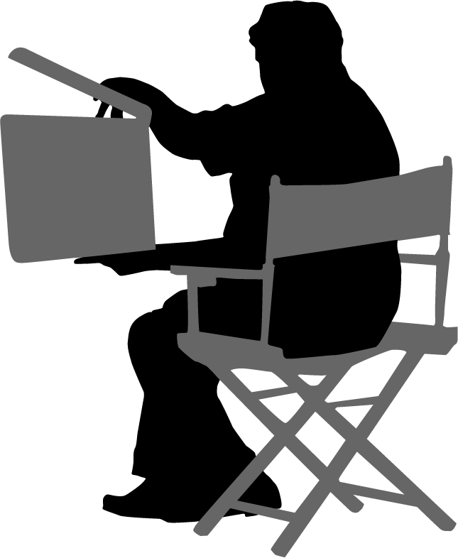 film elements with people graphic for creative storytelling and production projects
