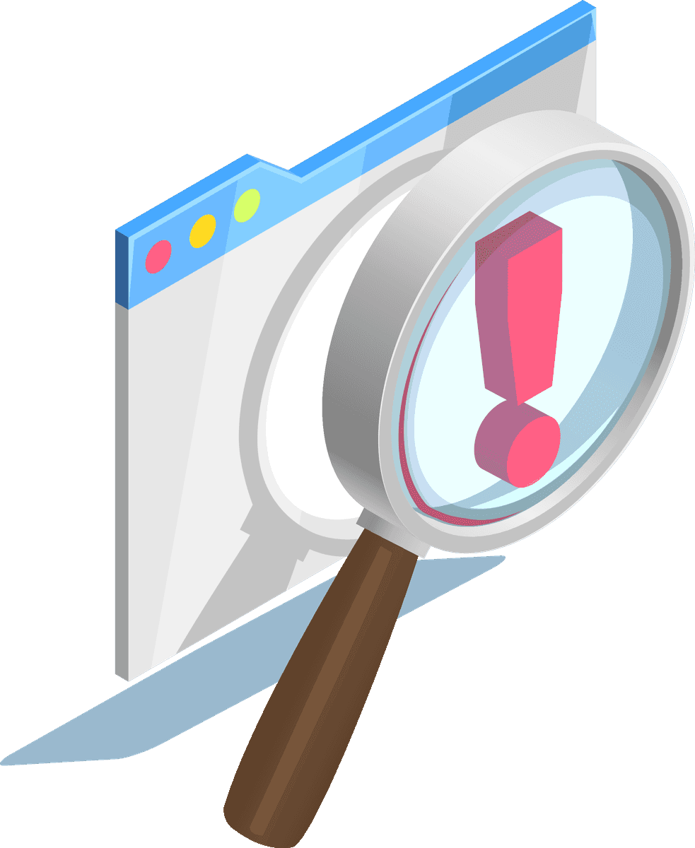 isometric financial technology icon representing online security and risk management solutions