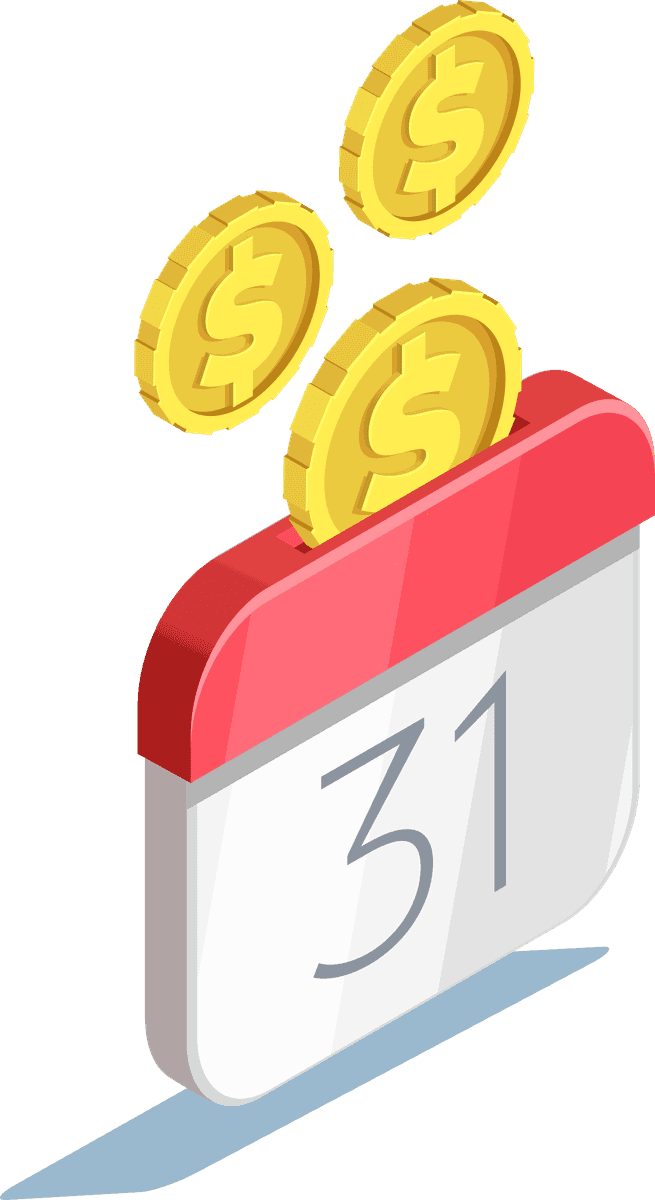 isometric financial technology icon for budgeting and investment management solutions