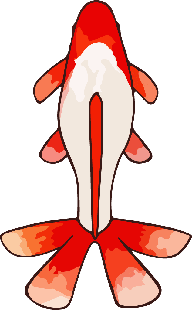 fish art watercolor colorful vector