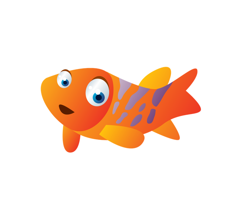 adorable and colorful fish cute cartoon animals vector for kids' art and projects