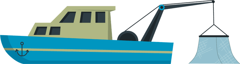 flat fishermen boats trawlers