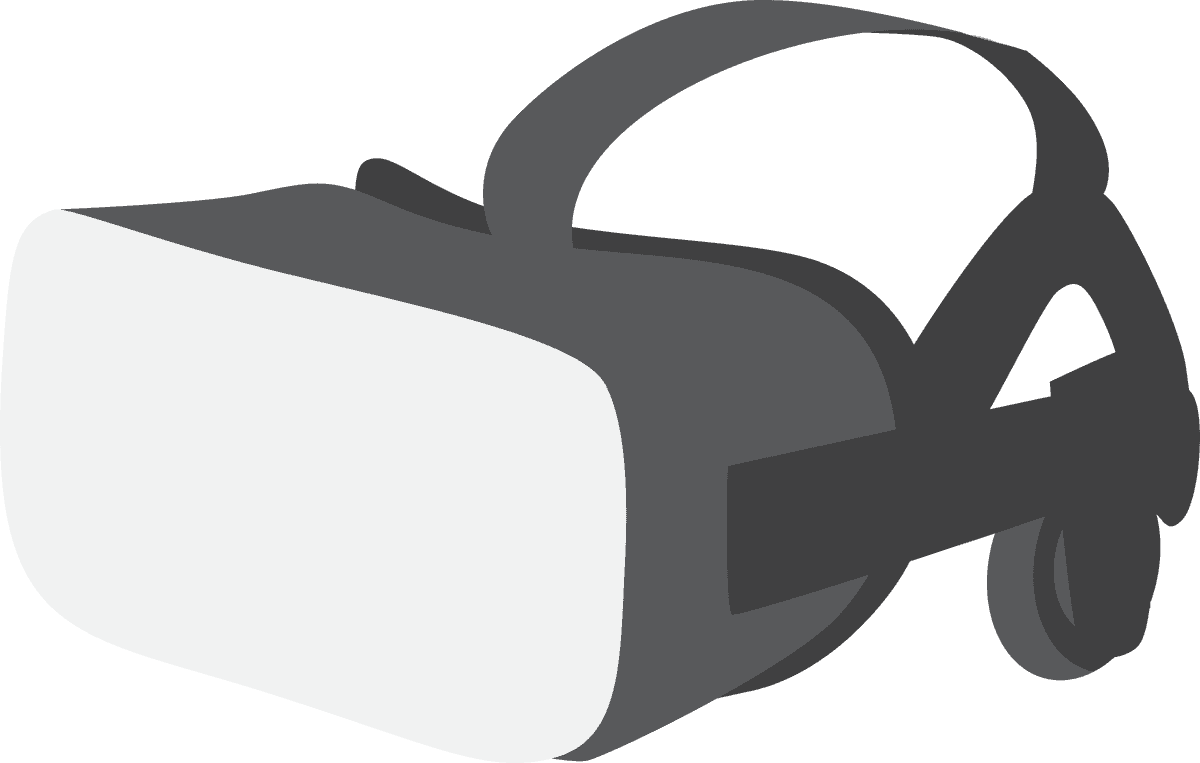 flat style gaming accessories for immersive virtual reality experiences and enhanced gameplay