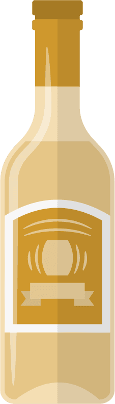 flat alcohol bottle wine bottle 