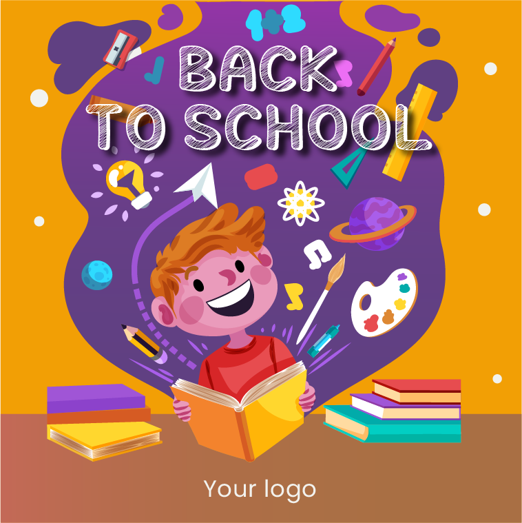 fun back to school illustrations for engaging educational materials and promotions