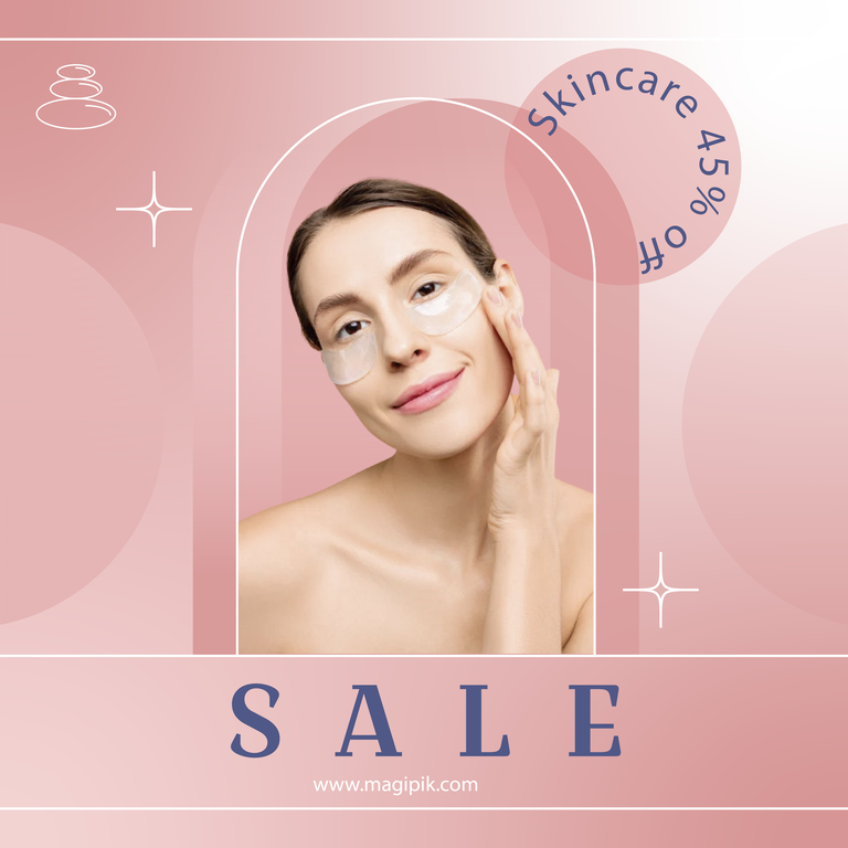 instagram cosmetic and beauty promotion post template