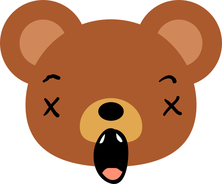 flat collection bear emoticons for cute and playful messaging in your digital conversations