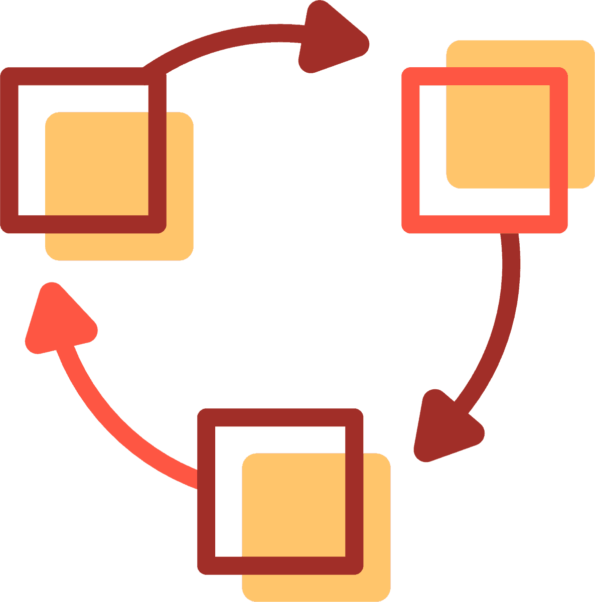 flat cryptocurrency icon elements for seamless digital transactions and flow management