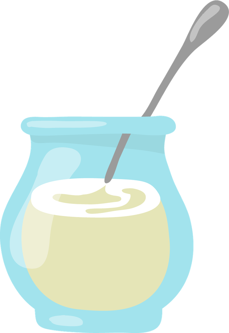 flat dairy drink illustration for healthy lifestyle and culinary uses