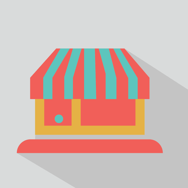 flat elements about stores