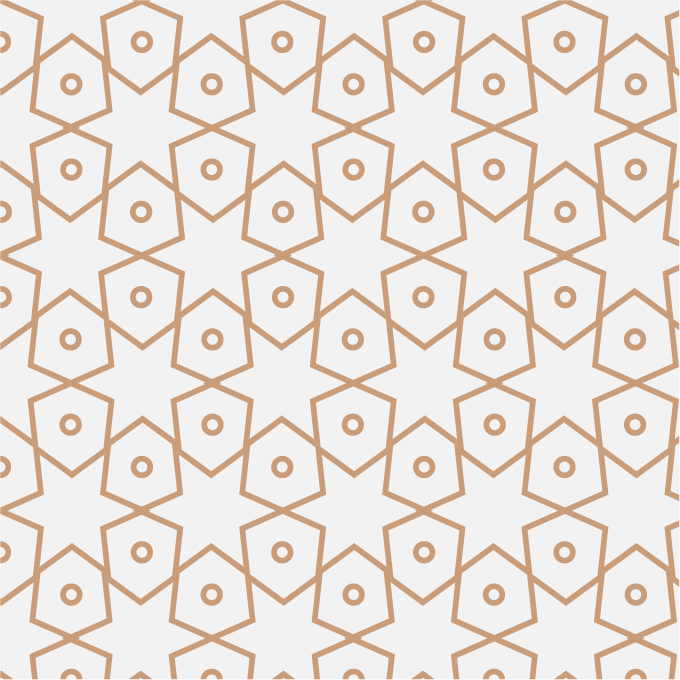 flat linear arabic pattern collection featuring intricate geometric motifs for backgrounds or textiles