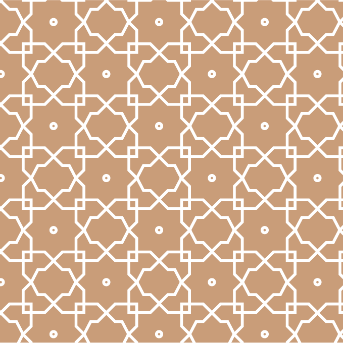 flat linear arabic pattern collection with intricate motifs for various creative applications
