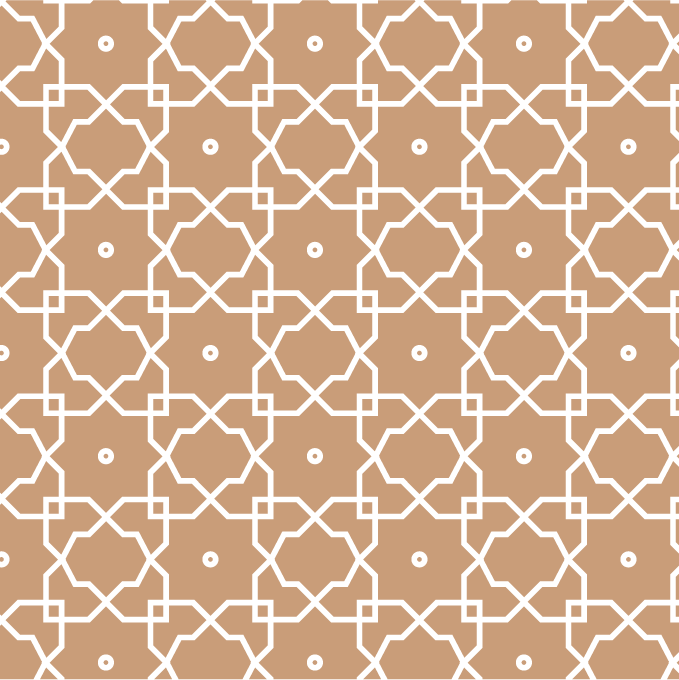 flat linear arabic pattern collection