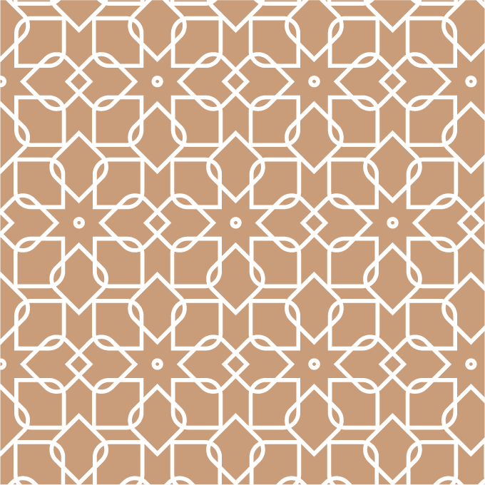 flat linear arabic pattern collection