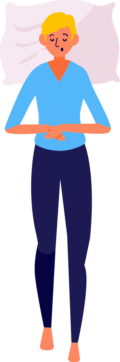 flat sleep positions collection for better sleep quality and comfort in various settings