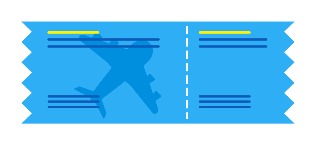 flat travel elements stickers featuring airplane, ticket, and luggage designs for travel enthusiasts