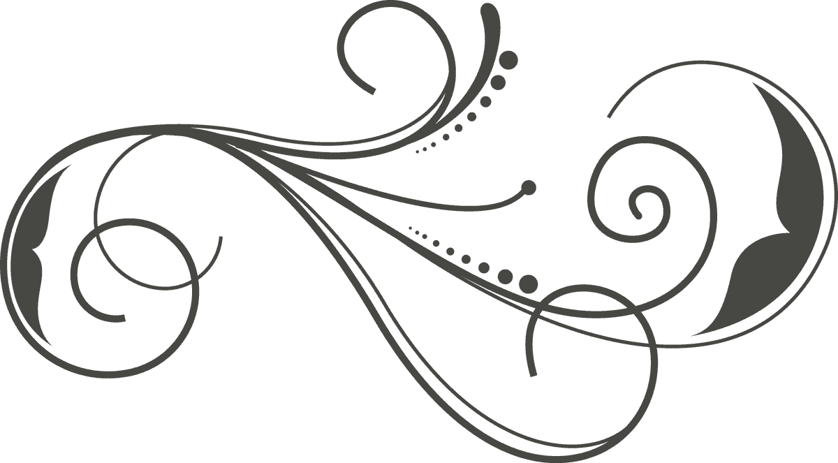 floral decorative ornaments set design for elegant wedding invitations and stationery