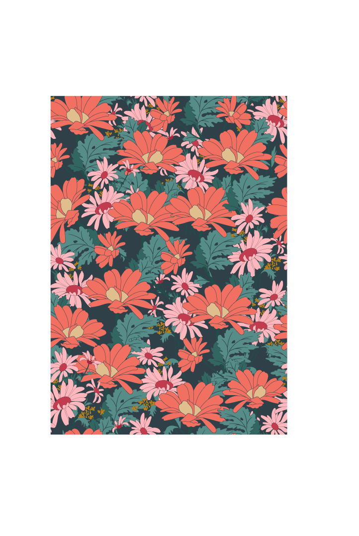 floral pattern templates elegant classical blooming design