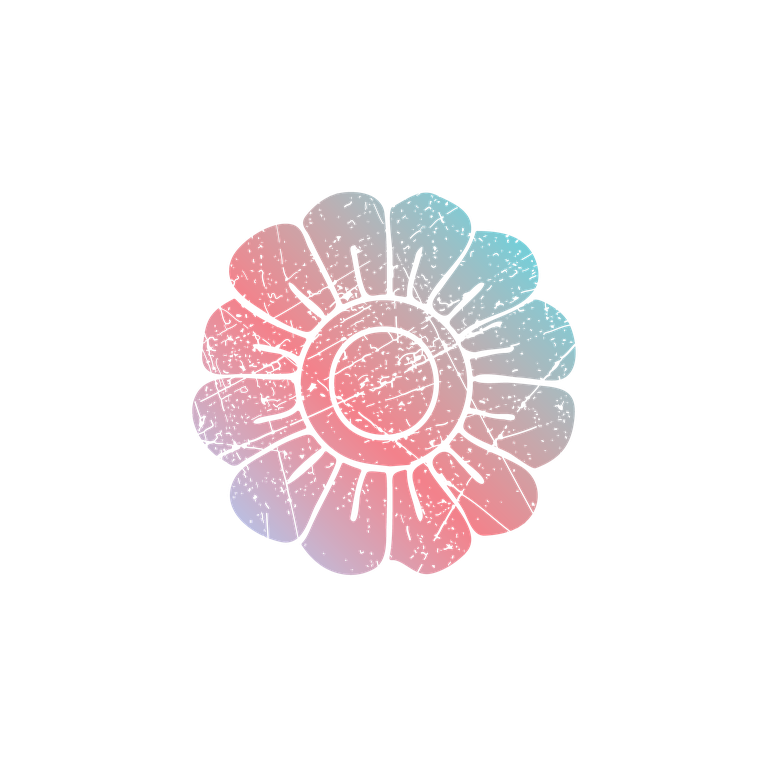 floral thai colorful grunge vector art for vibrant textural backgrounds and prints